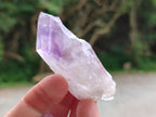 Natural Jacaranda Amethyst Single Crystals x 35 From Mumbwa, Zambia