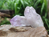 Natural Jacaranda Amethyst Single Crystals x 35 From Mumbwa, Zambia