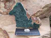 Natural Crystalline Malachite Specimens x 3 From Tenke Fungurume, Congo