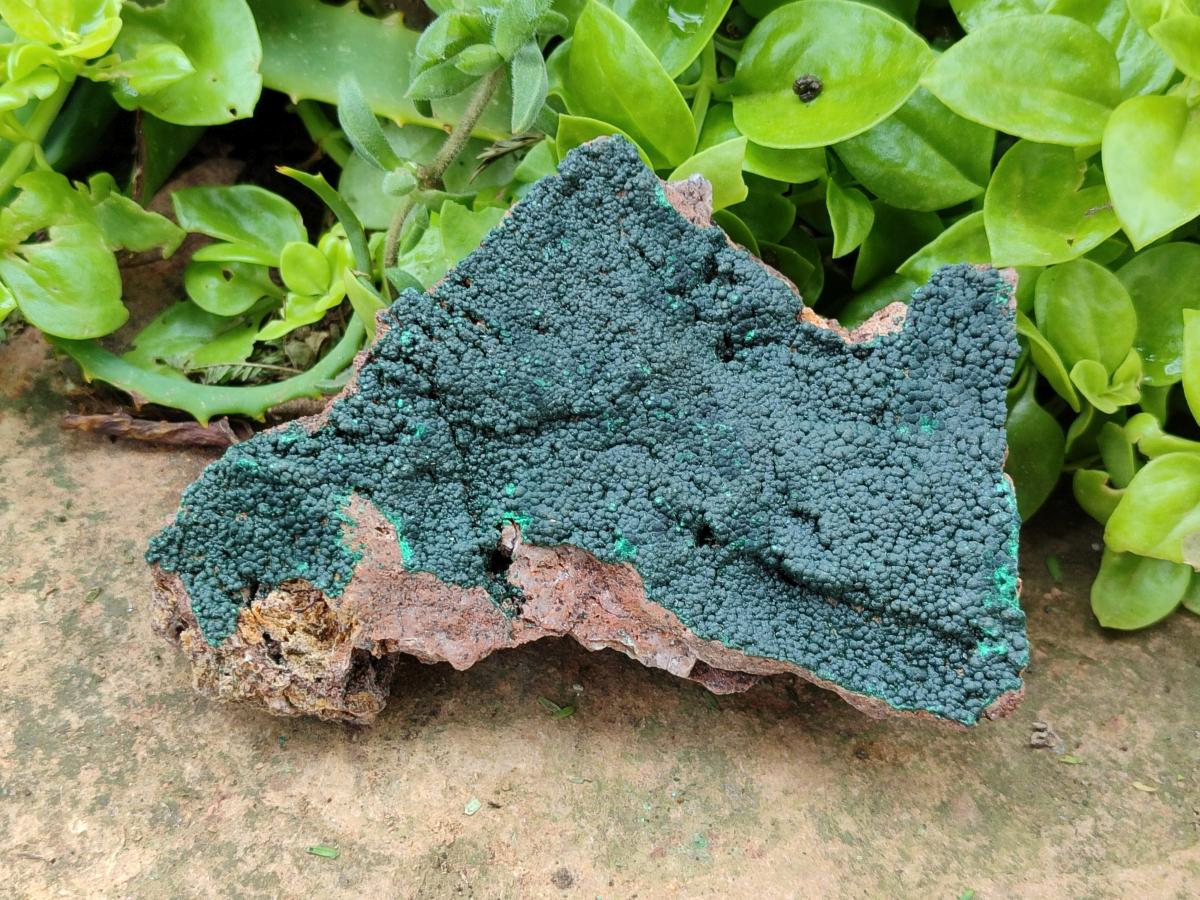 Natural Crystalline Malachite Specimens x 3 From Tenke Fungurume, Congo