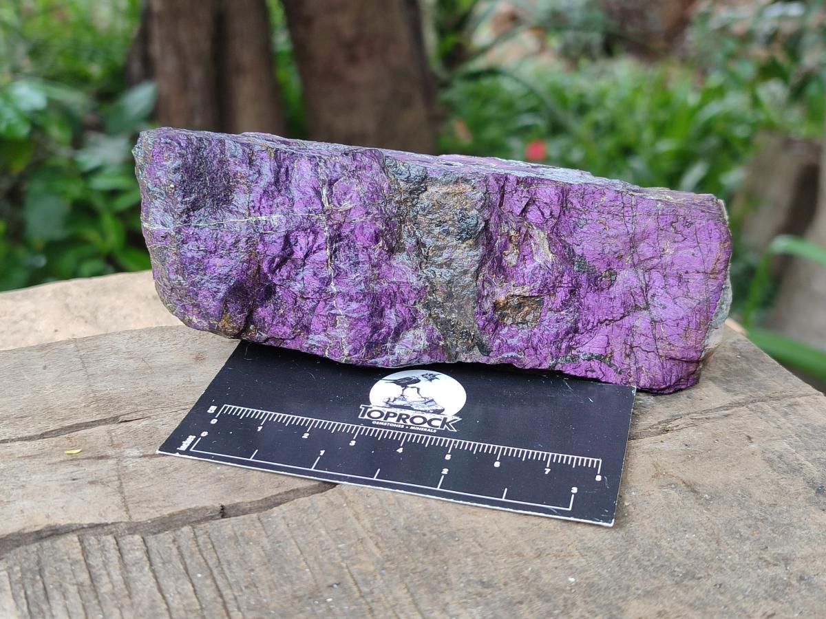 Natural Metallic Purpurite Specimens x 7 From Erongo, Namibia