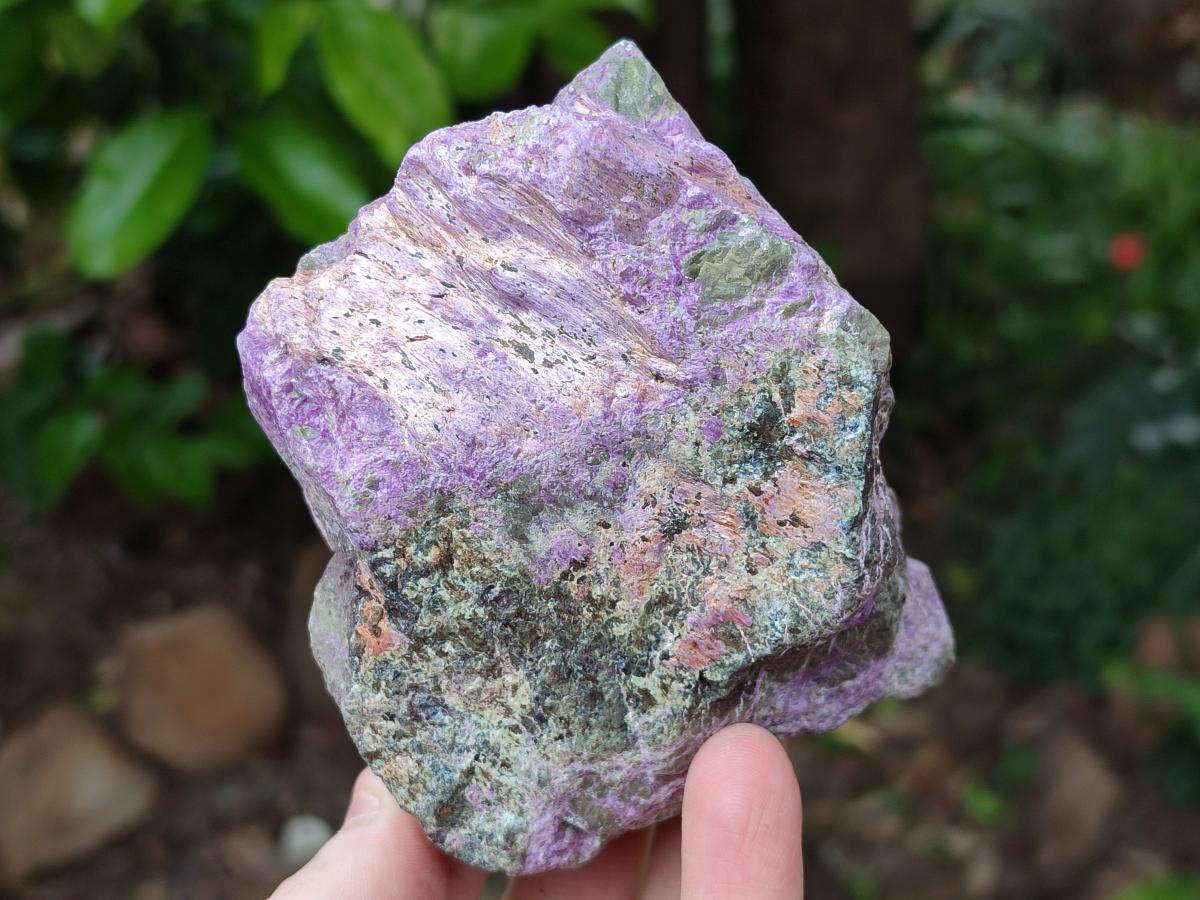 Natural Stichtite Cobbed Specimens x 4 From Barberton, South Africa