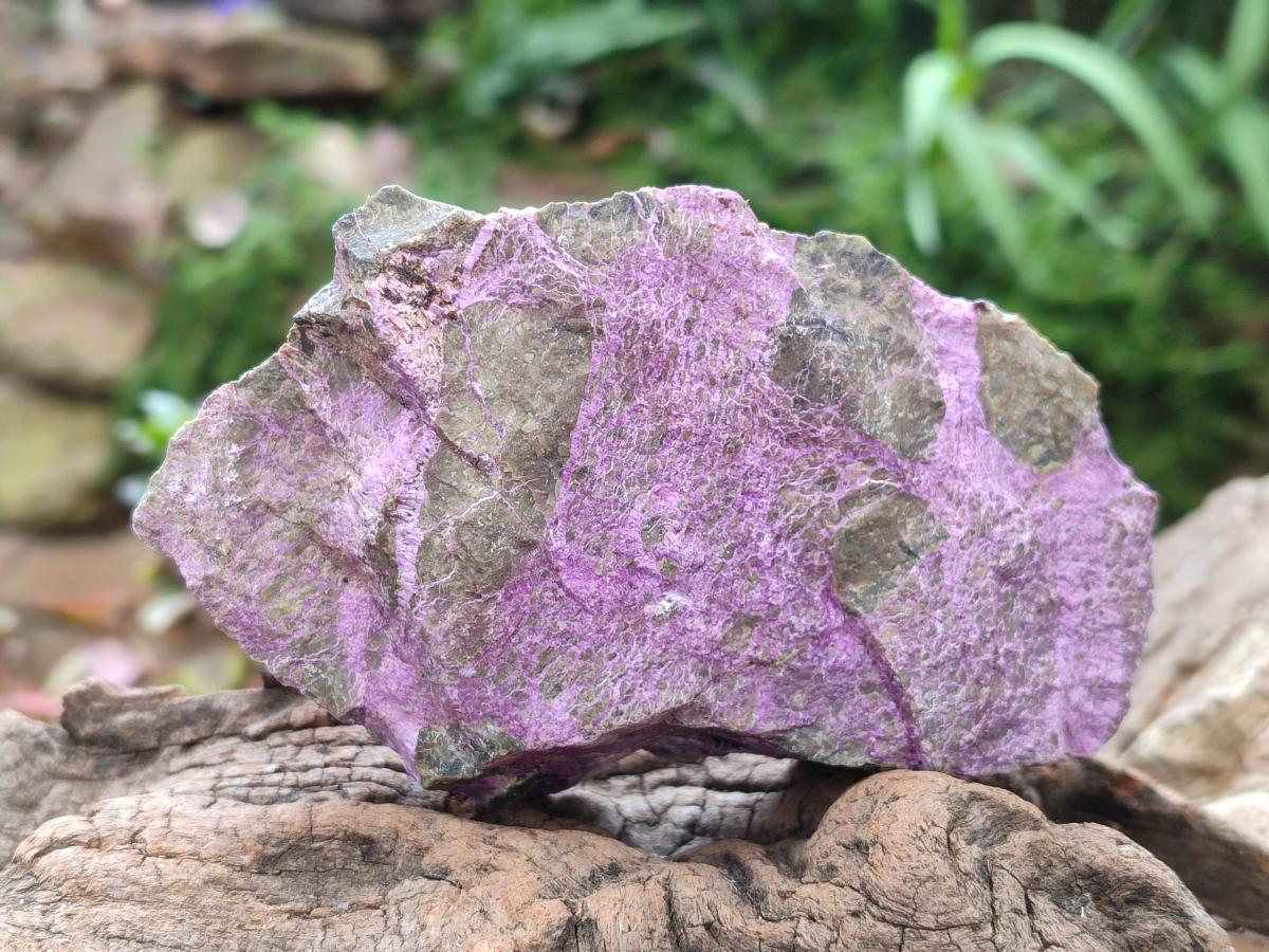 Natural Stichtite Cobbed Specimens x 4 From Barberton, South Africa