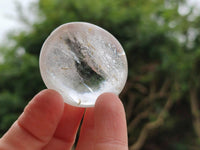 Polished Clear Quartz Crystal Galets x 35 From Madagascar