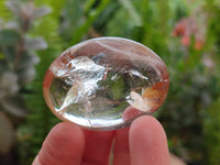 Polished Clear Quartz Crystal Galets x 35 From Madagascar