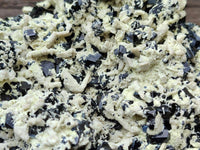 Natural Schorl Black Tourmaline Plate with Feldspar x 1 From Erongo, Namibia