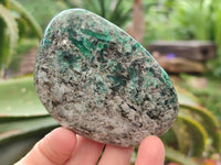 Polished Emerald Mica 'Mutokolite' Free Forms x 6 From Mutoko, Zimbabwe