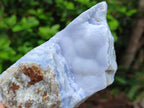 Natural Crystalline Blue Lace Agate Specimens x 2 From Namibia