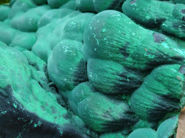 Natural XL Stalagmite Malachite Specimen x 1 From Congo
