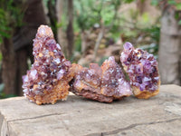 Natural Amethystos Amethyst Clusters x 35 From Kwaggafontein, South Africa
