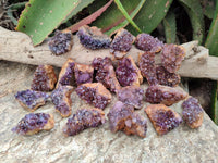 Natural Amethystos Amethyst Clusters x 35 From Kwaggafontein, South Africa