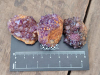 Natural Amethystos Amethyst Clusters x 35 From Kwaggafontein, South Africa