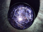 Polished Blue Iolite Water Sapphire Spheres x 3 From Madagascar - Toprock Gemstones and Minerals 