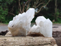 Natural Cascading Candle Quartz Clusters x 6 From Antsirabe, Madagascar
