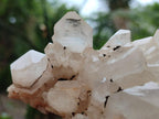 Natural Cascading Candle Quartz Clusters x 6 From Antsirabe, Madagascar