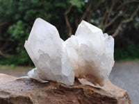 Natural Cascading Candle Quartz Clusters x 6 From Antsirabe, Madagascar