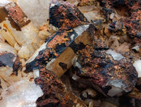 Natural Hematite Iron Coated Cluster x 1 From Madagascar