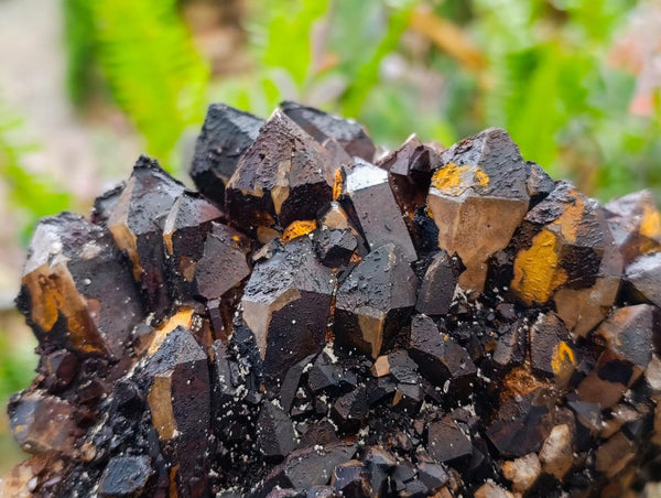 Natural Hematite Iron Coated Cluster x 1 From Madagascar