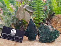 Natural Crystalline Malachite Specimens x 6 From Tenke Fungurume, Congo