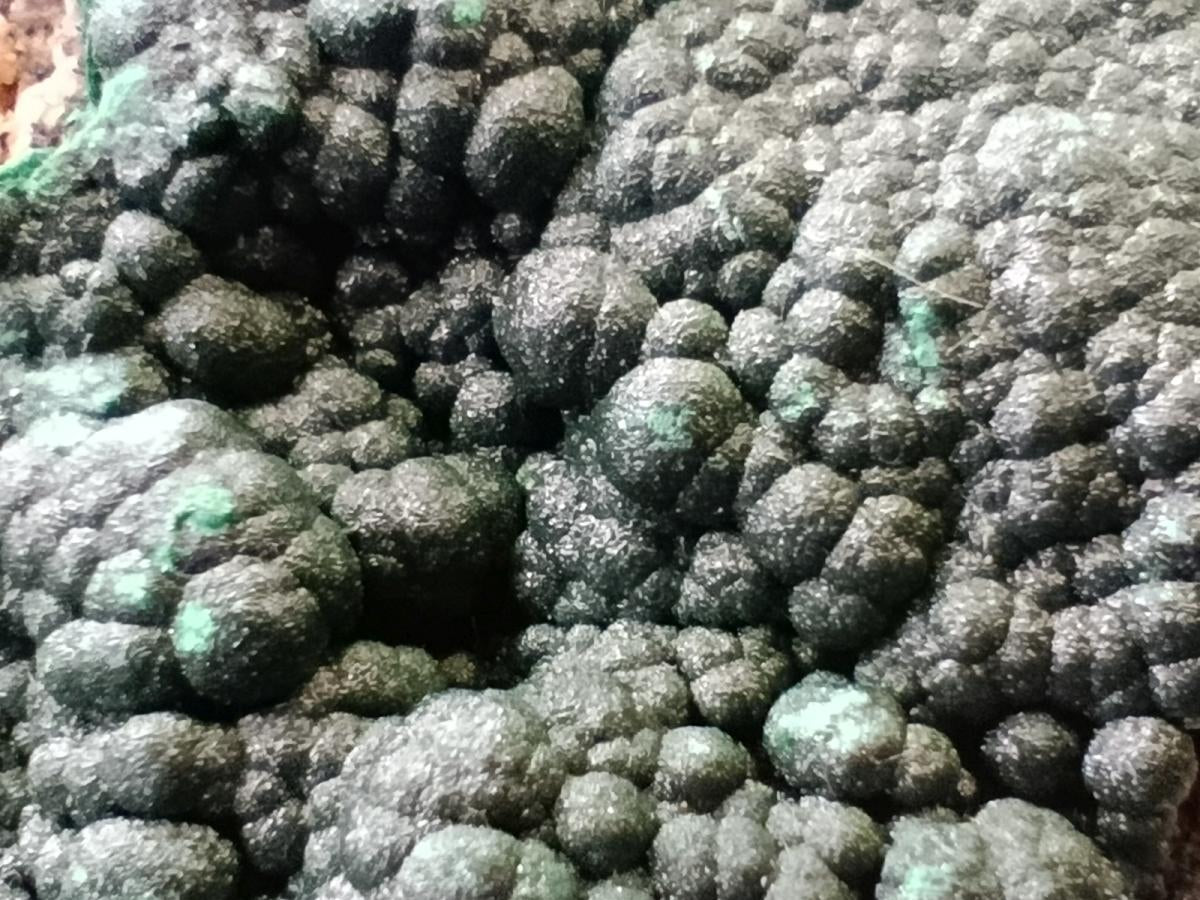 Natural Crystalline Malachite Specimens x 6 From Tenke Fungurume, Congo