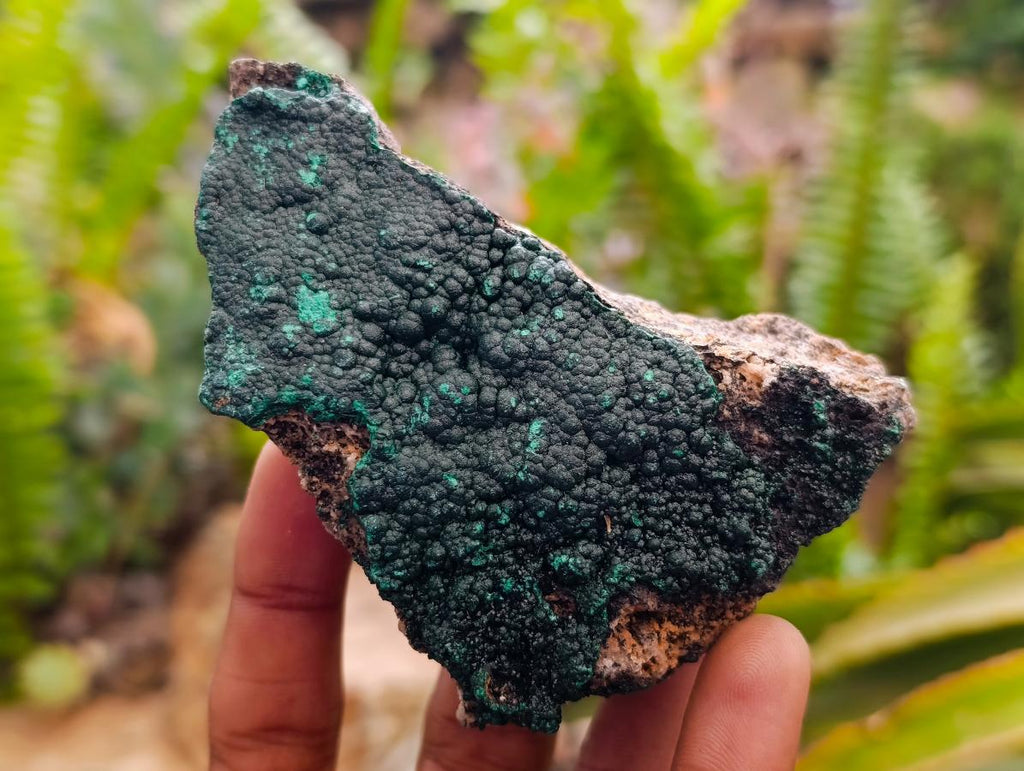 Natural Crystalline Malachite Specimens x 6 From Tenke Fungurume, Congo