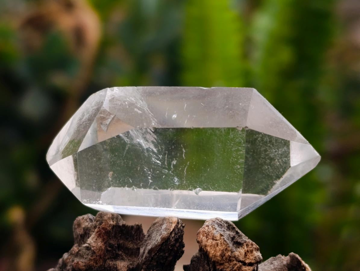 Polished Double Terminated Clear Quartz Crystals x 35 From Madagascar