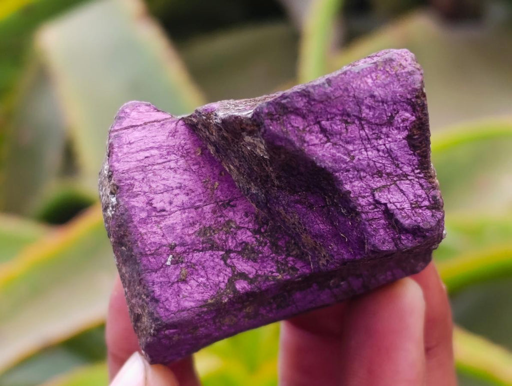 Natural Metallic Purpurite Cobbed Specimens x 12 From Erongo, Namibia