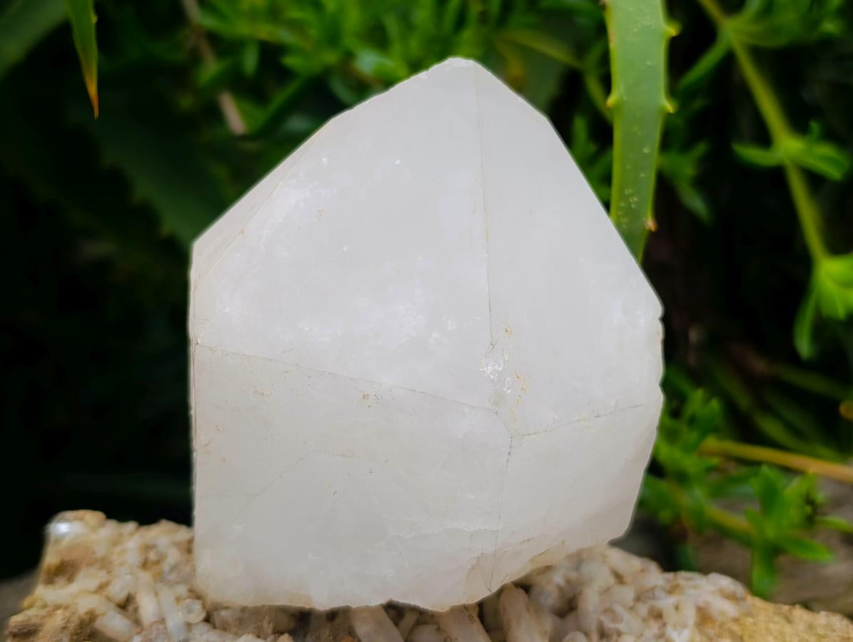 Natural Cascading Candle Quartz Crystals and Cluster x 3 From Antsirabe, Madagascar