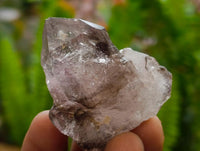 Natural Smoky Window Amethyst Crystals x 40 From Chiredzi, Zimbabwe