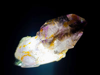 Natural Smoky Window Amethyst Crystals x 40 From Chiredzi, Zimbabwe