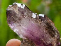 Natural Smoky Window Amethyst Crystals x 40 From Chiredzi, Zimbabwe