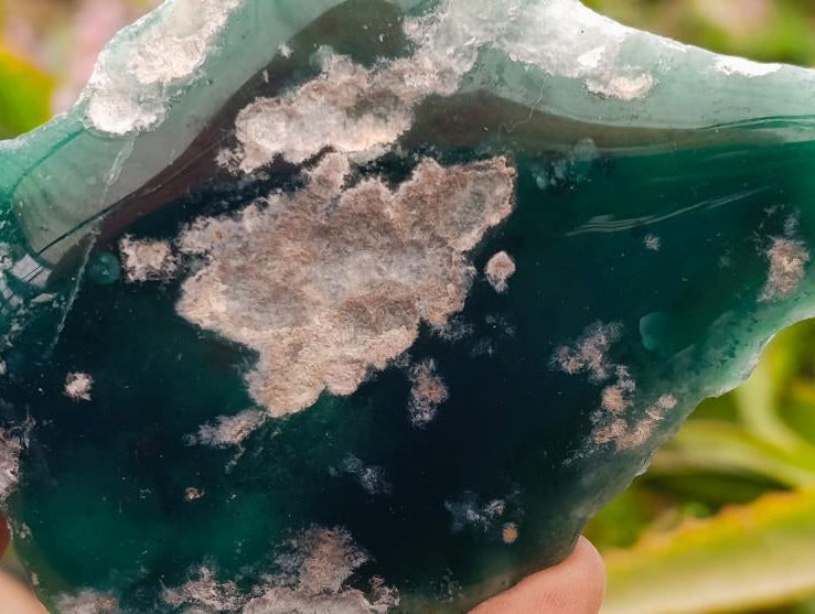 Polished On One Side Mtorolite Plates x 12 From Mutorashanga, Zimbabwe