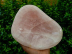 Polished Large Rose Quartz Bowl x 1 From Madagascar