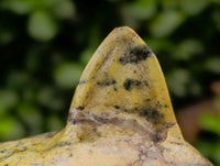 Hand Made Leopard Stone Cat Face Carvings x 3 From Zimbabwe