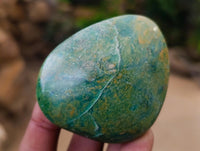 Polished Verdite Free Forms x 12 From Zimbabwe