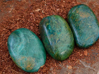 Polished Verdite Free Forms x 12 From Zimbabwe