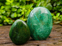 Polished Verdite Free Forms x 12 From Zimbabwe