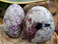 Polished Rubellite Pink Tourmaline Standing Free Forms x 6 From Ambatondrazaka, Madagascar