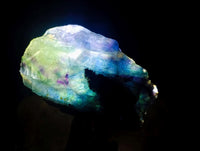 Polished Watermelon Fluorite Slices x 2 From Uis, Namibia