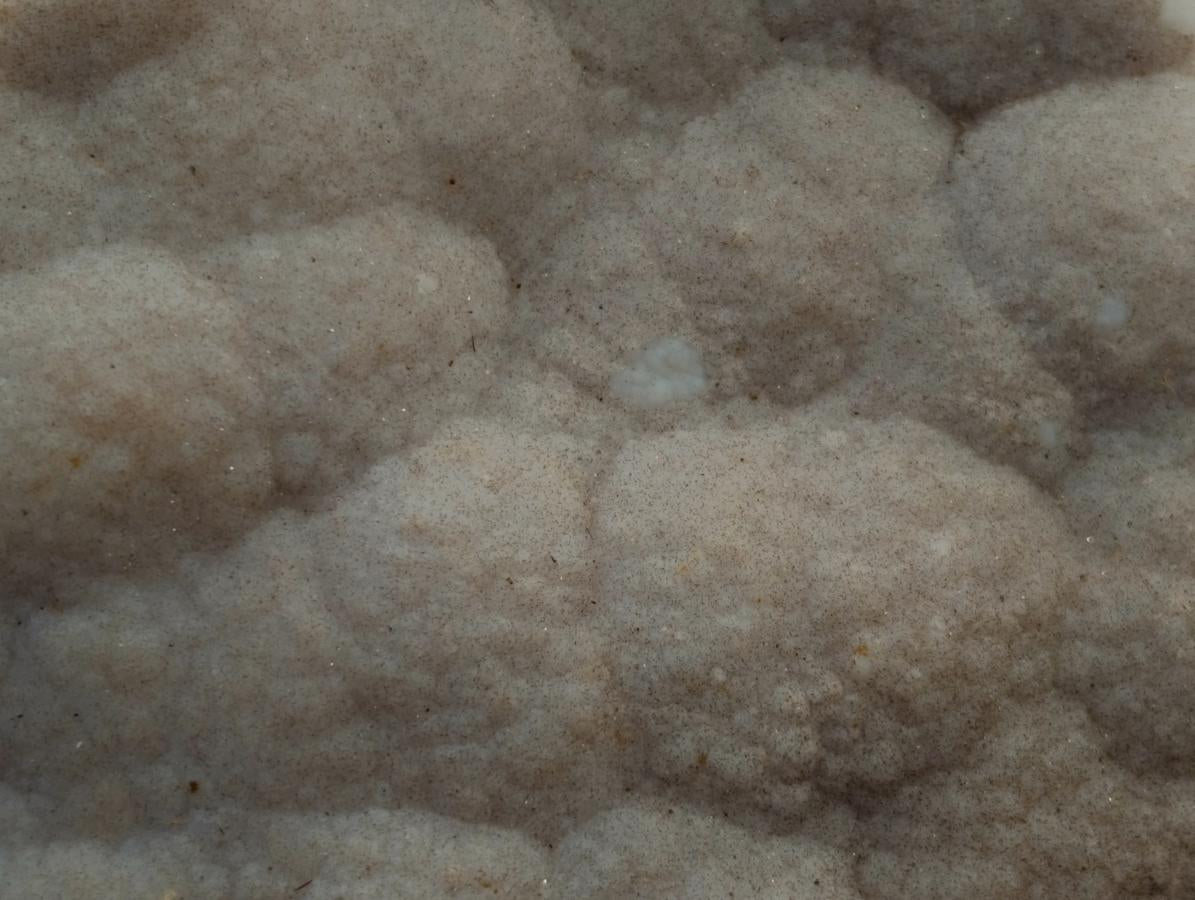 Natural Blue Lace Agate Crystalline Plate Specimens x 3 From Namibia