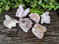 Natural Lilac Amethyst Spirit Clusters x 6 From Boekenhouthoek, South Africa