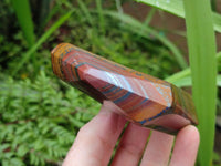 Polished Banded Tiger Iron Points x 3 From South Africa