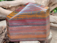 Polished Banded Tiger Iron Points x 3 From South Africa