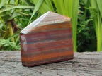 Polished Banded Tiger Iron Points x 3 From South Africa