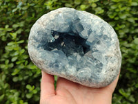 Natural Blue Celestite Geode Specimen x 1 From Sakoany, Madagascar