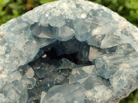 Natural Blue Celestite Geode Specimen x 1 From Sakoany, Madagascar