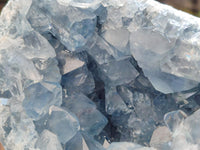 Natural Blue Celestite Geode Specimen x 1 From Sakoany, Madagascar