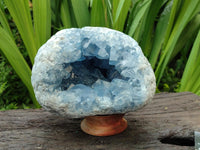 Natural Blue Celestite Geode Specimen x 1 From Sakoany, Madagascar
