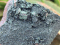 Natural Libethenite Crystals On Dolomite Matrix Specimens x 2 From Shituru, Congo