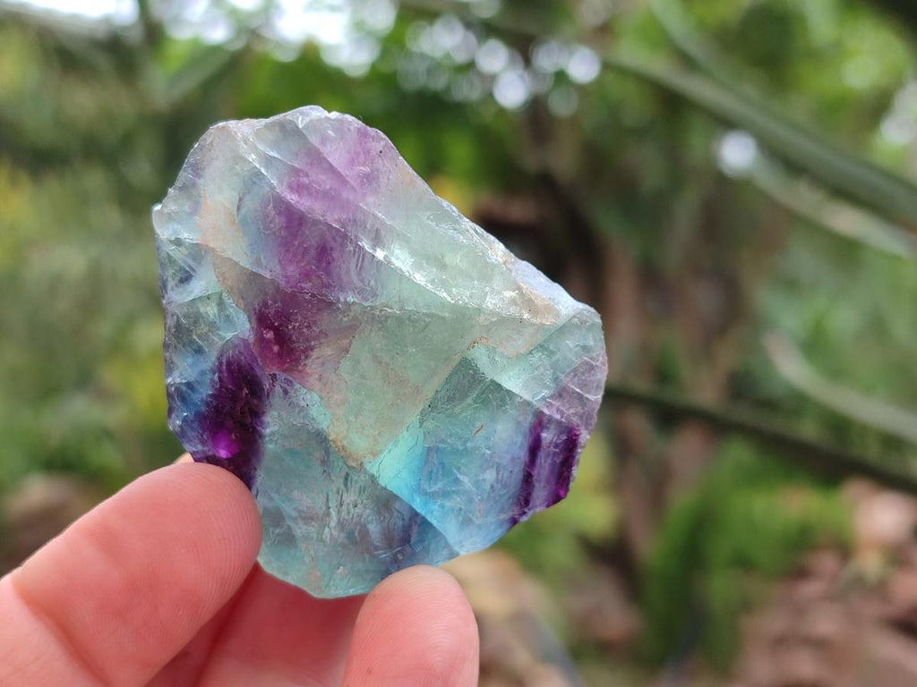 Natural Watermelon Fluorite Cobbed Specimens x 24 From Uis, Namibia